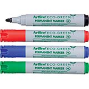 ECO-GREEN 2mm Bullet<br>Permanent Markers<br>Sold in 10-Piece Box