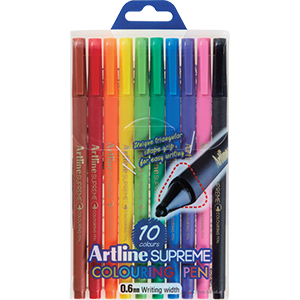 00582 - Supreme Coloring Pens
10-Pack