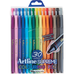 00584 - Supreme Coloring Pens
30-Pack