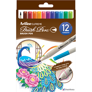 01306 - Supreme Brush Pens
12-Pack