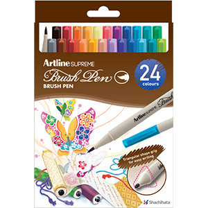 01307 - Supreme Brush Pens
24-Pack