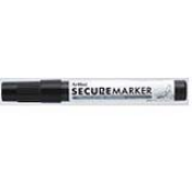 Secure Marker 4mm Chisel Tip<br>35305 (BLACK)<br>EKSC-4
