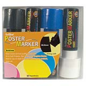 30mm Chisel 4PK<br>Poster Markers (Primary)<br>EPP-30