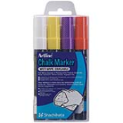 Chalk Marker 2.mm Bullet 4pk<br>Erasable (Secondary) Colors<br>EPW-4