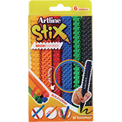 ETX-F<br>86228 StiX<br>Brush Marker<br>Assorted (6) Pack