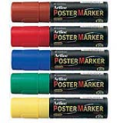 20mm Chisel<br>Poster Markers<br>Sold by the Dozen
