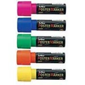 30mm Chisel<br>Poster Markers<br>Sold by the Dozen