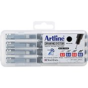 EK-230N2 - Drawing System Pens 4PK
0.2mm, 0.4mm, 0.6mm, 0.8mm
EK-230
