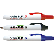 EK-573A - 2.0mm Bullet
CLIX Whiteboard Markers
Sold by the Dozen