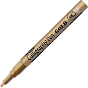 EK-993D - Calligraphy Tip
Metallic Paint Markers
Sold by the Dozen